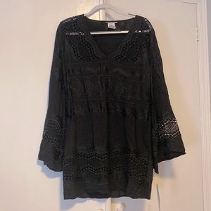 NWT! La Blanca black cover up